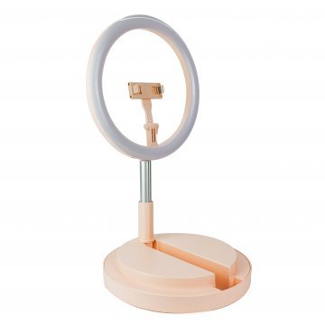 Кольцевая Лед лампа со штативом, кольцевая лампа, лампа для селфи, лампа для блогеров Mai Appearance G2 27см.18W тик ток